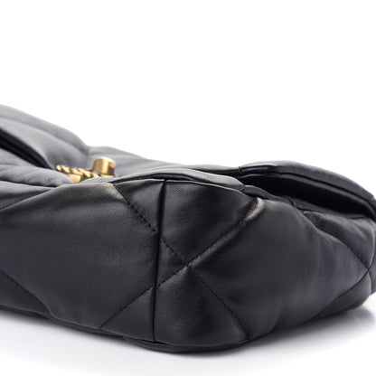 Chanel Lambskin Quilted Medium Chanel 19 Flap Black 9 of 9