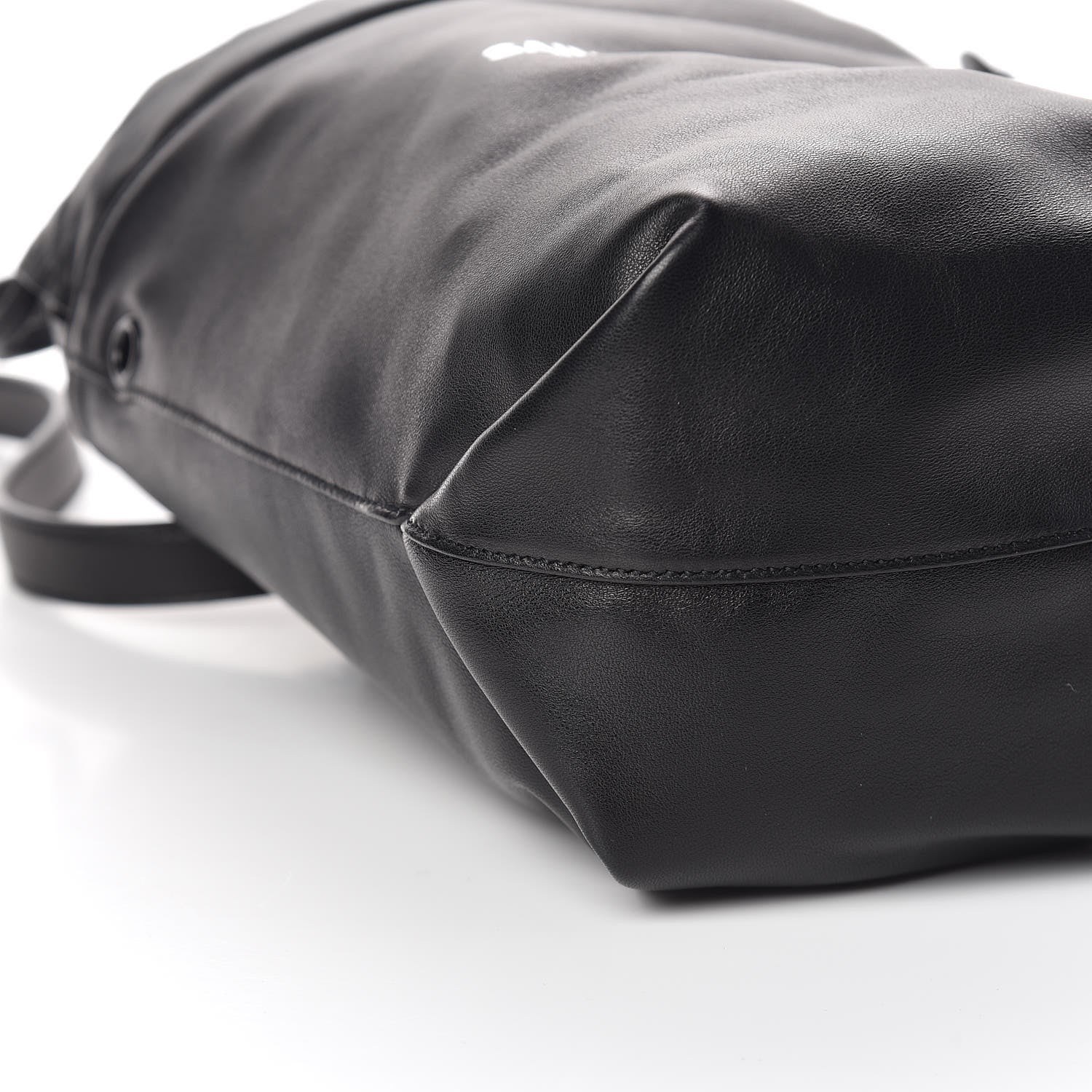 Saint Laurent Lambskin Small Teddy Bucket Bag Black 8 of 11