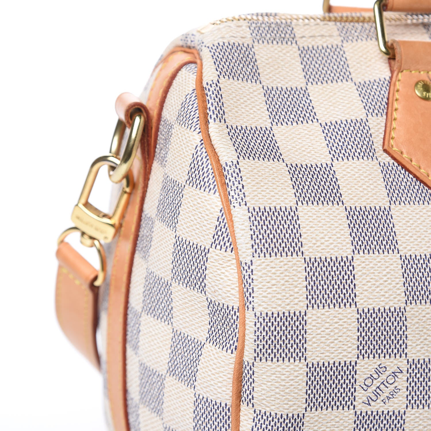 Louis Vuitton Damier Azur Speedy Bandouliere 25 17 of 20