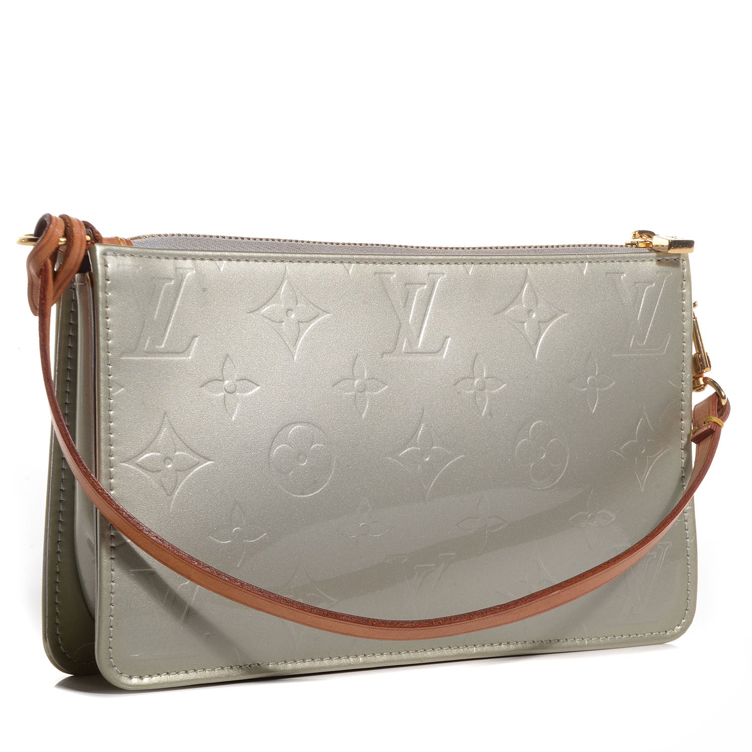 Louis Vuitton Vernis Lexington Pochette Silver 3 of 7
