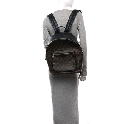 Louis Vuitton Monogram Macassar Josh Backpack 2 of 9