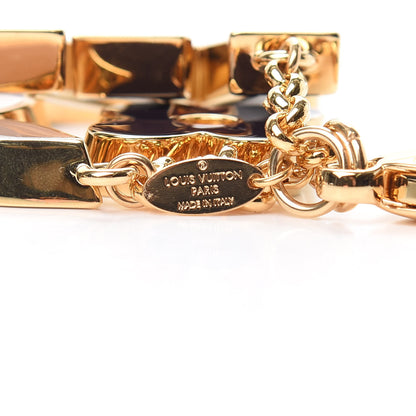 Louis Vuitton Fleur De Monogram Bag Charm Dore 3 of 5