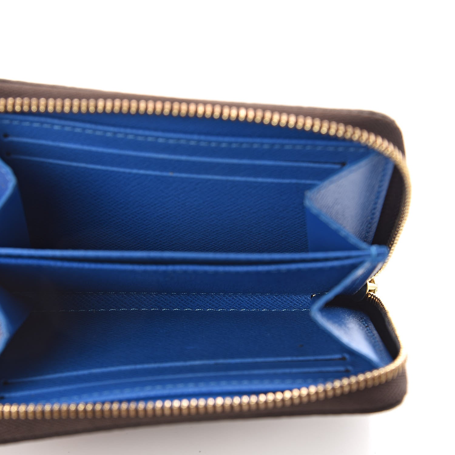 Louis Vuitton Damier Ebene 2019 Christmas Animation Zippy Coin Purse Blue 5 of 6