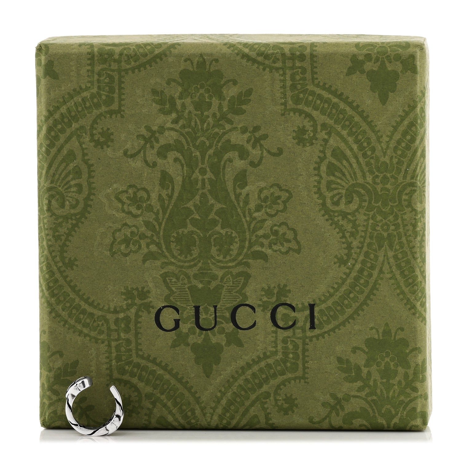Gucci Sterling Silver Interlocking G Ear Cuff 5 of 5