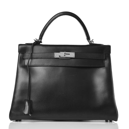 Hermes Box Kelly Retourne 32 Black 1 of 15