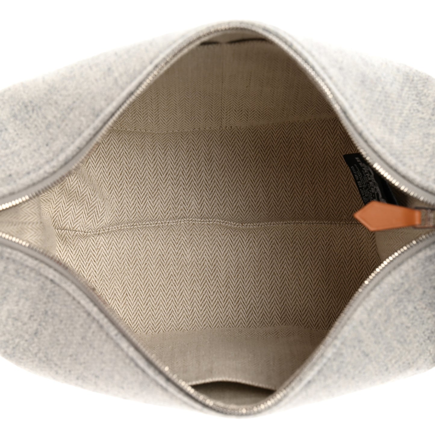 Canvas Small Bride-A-Brac Pouch Gris Flanelle