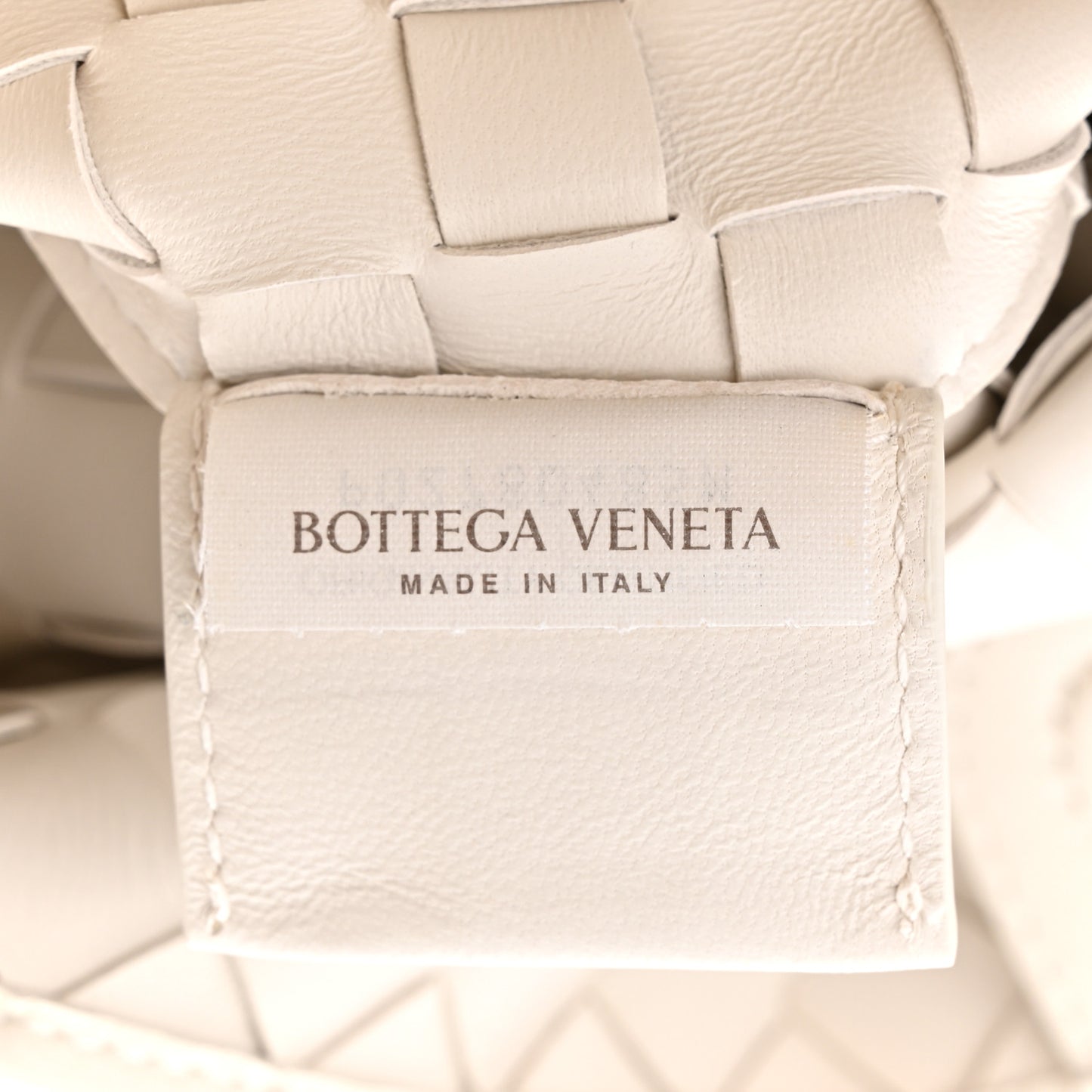 Nappa Intrecciato Sardine Bag Chalk