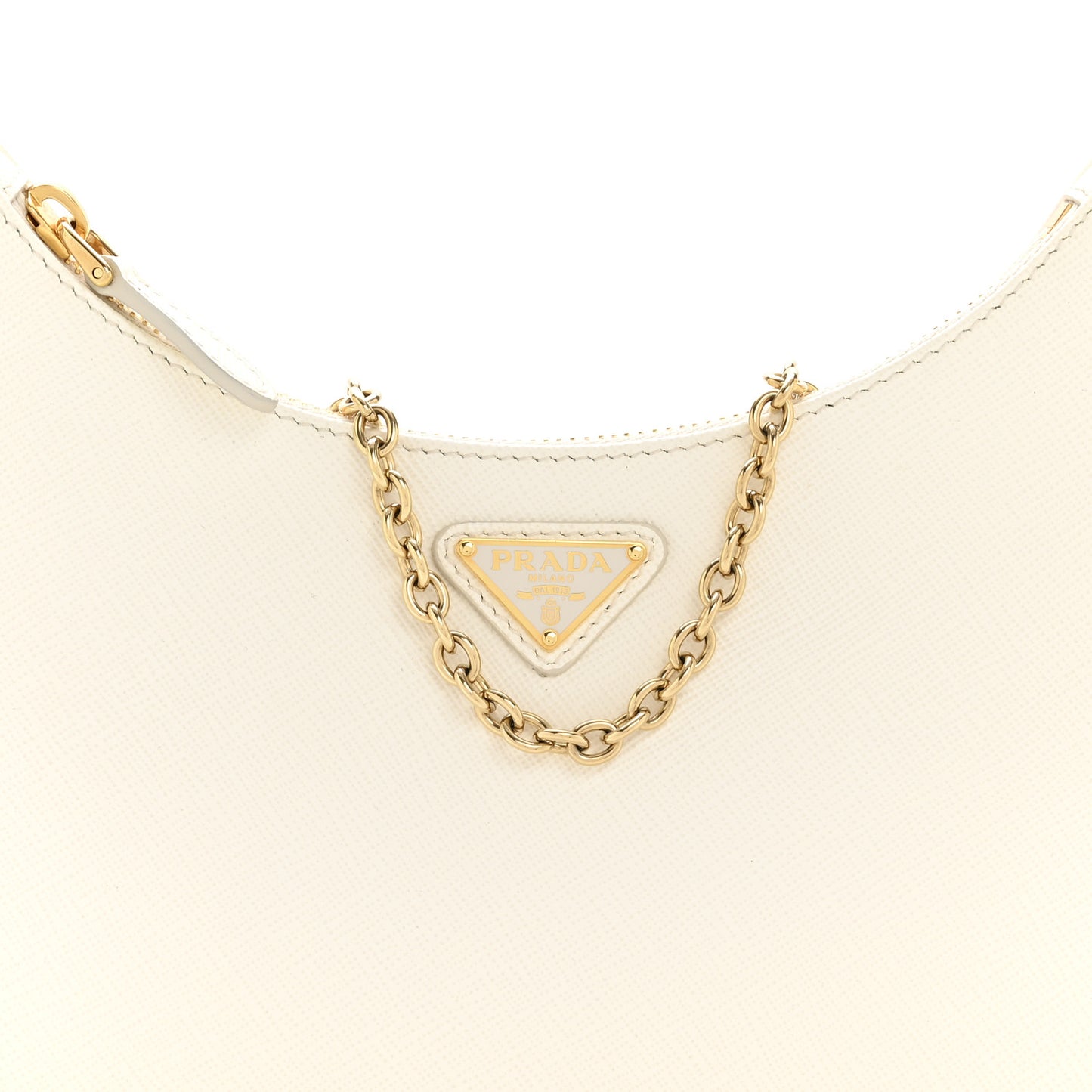 Saffiano Re-Edition 2005 Shoulder Bag White