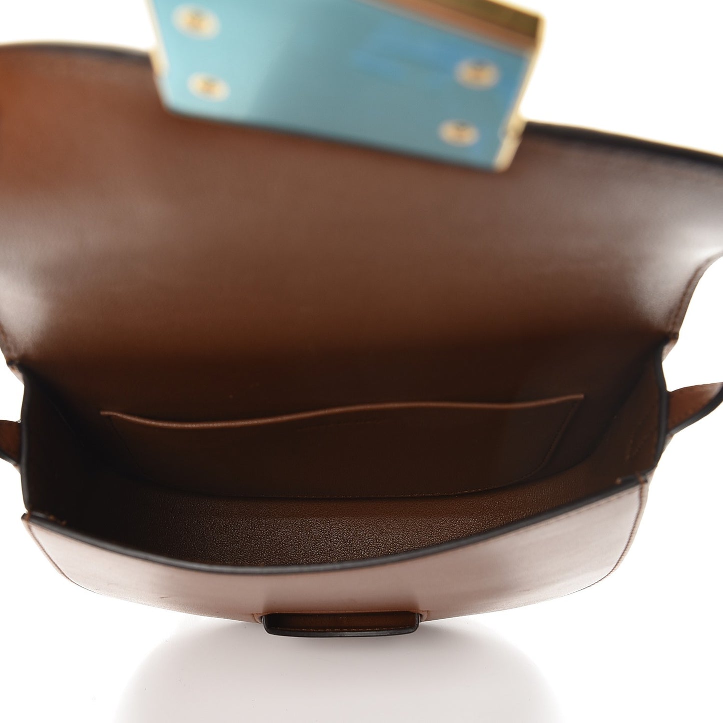 Supersoft Calfskin Small Trotteur Caramel