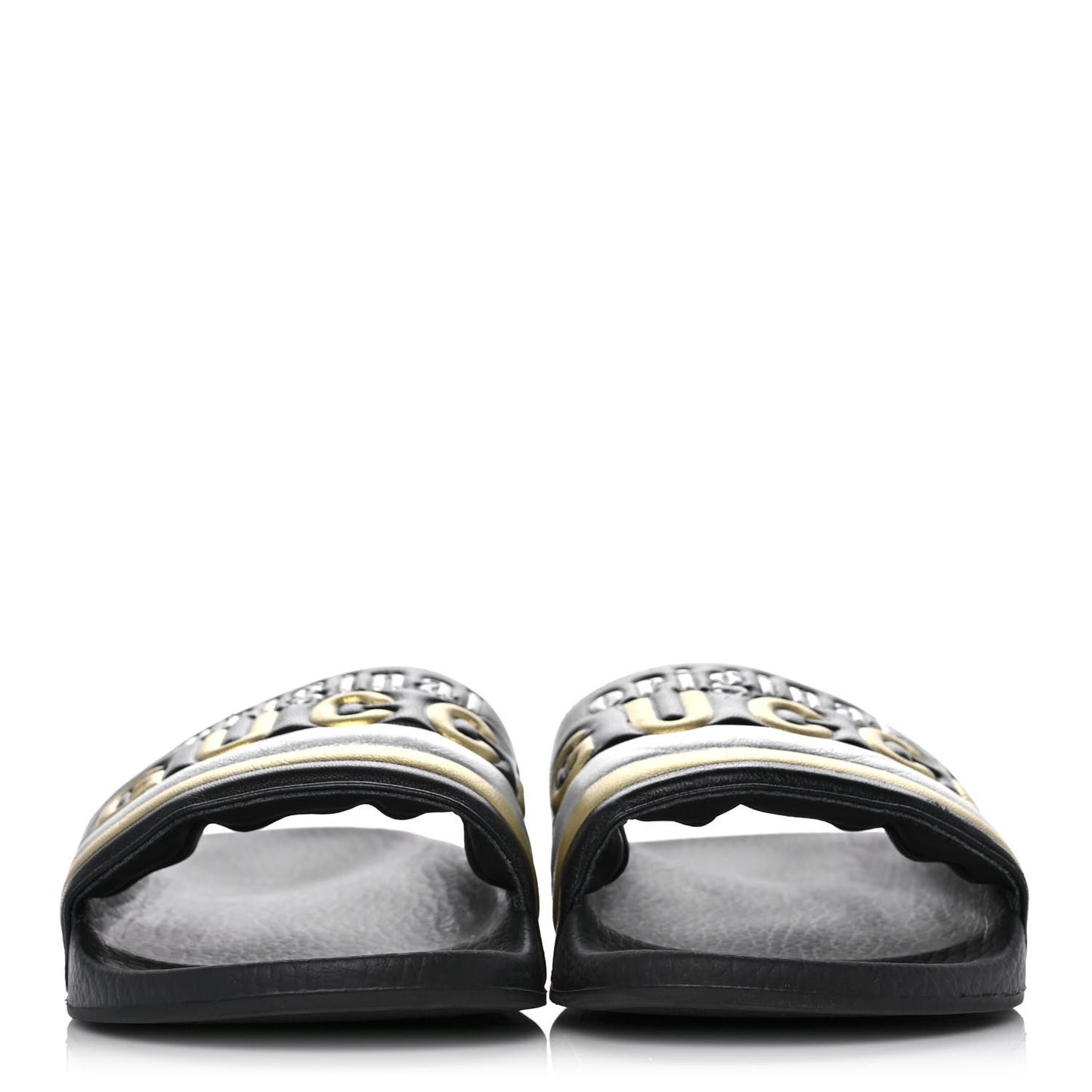 Rubber Womens Pursuit Pool Slide Sandals 39 Black