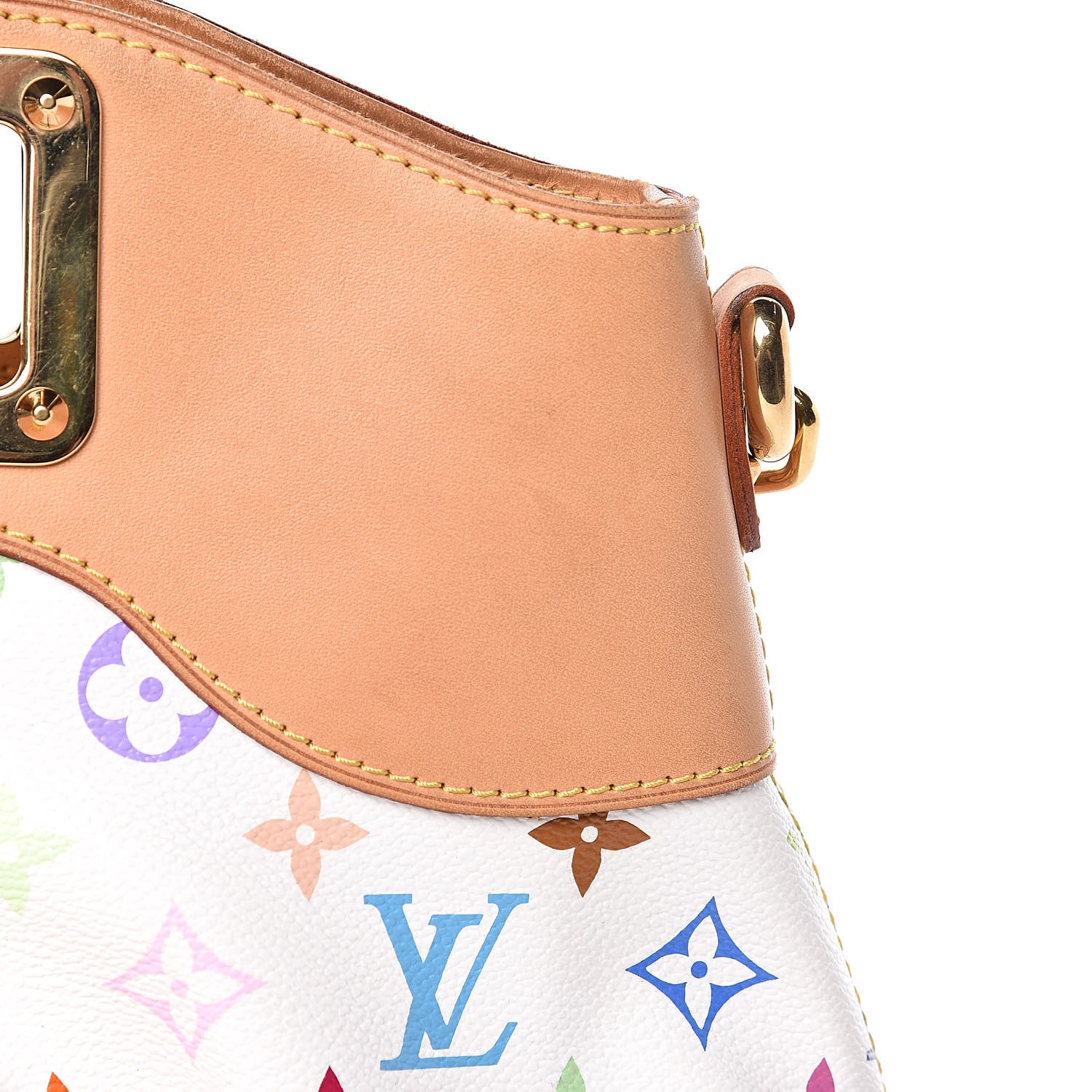 Louis Vuitton Monogram Multicolor Judy MM White 8 of 16