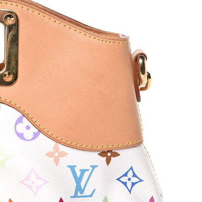 Louis Vuitton Monogram Multicolor Judy MM White 8 of 16