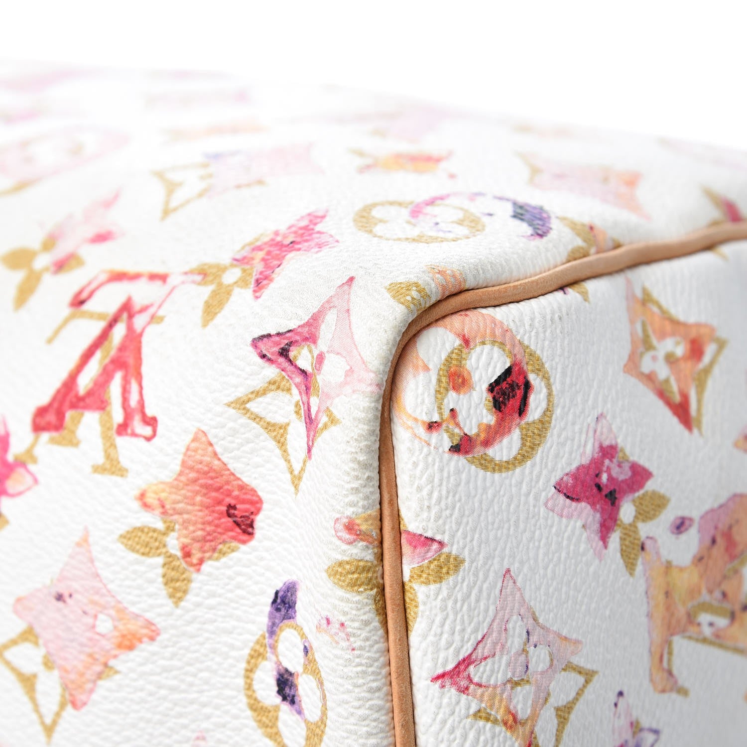 Louis Vuitton Watercolor Aquarelle Speedy 35 White 16 of 17