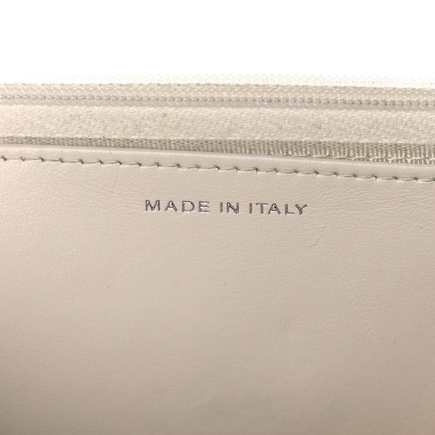 Chanel Caviar Quilted Wallet On Chain WOC White 7 of 14