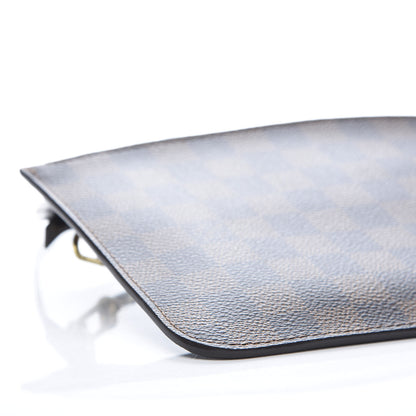 Louis Vuitton Damier Ebene Neverfull MM GM Pochette 8 of 9