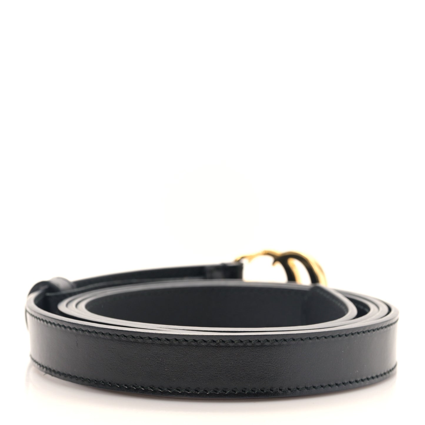Calfskin Double G 20mm Belt 120/48 Black