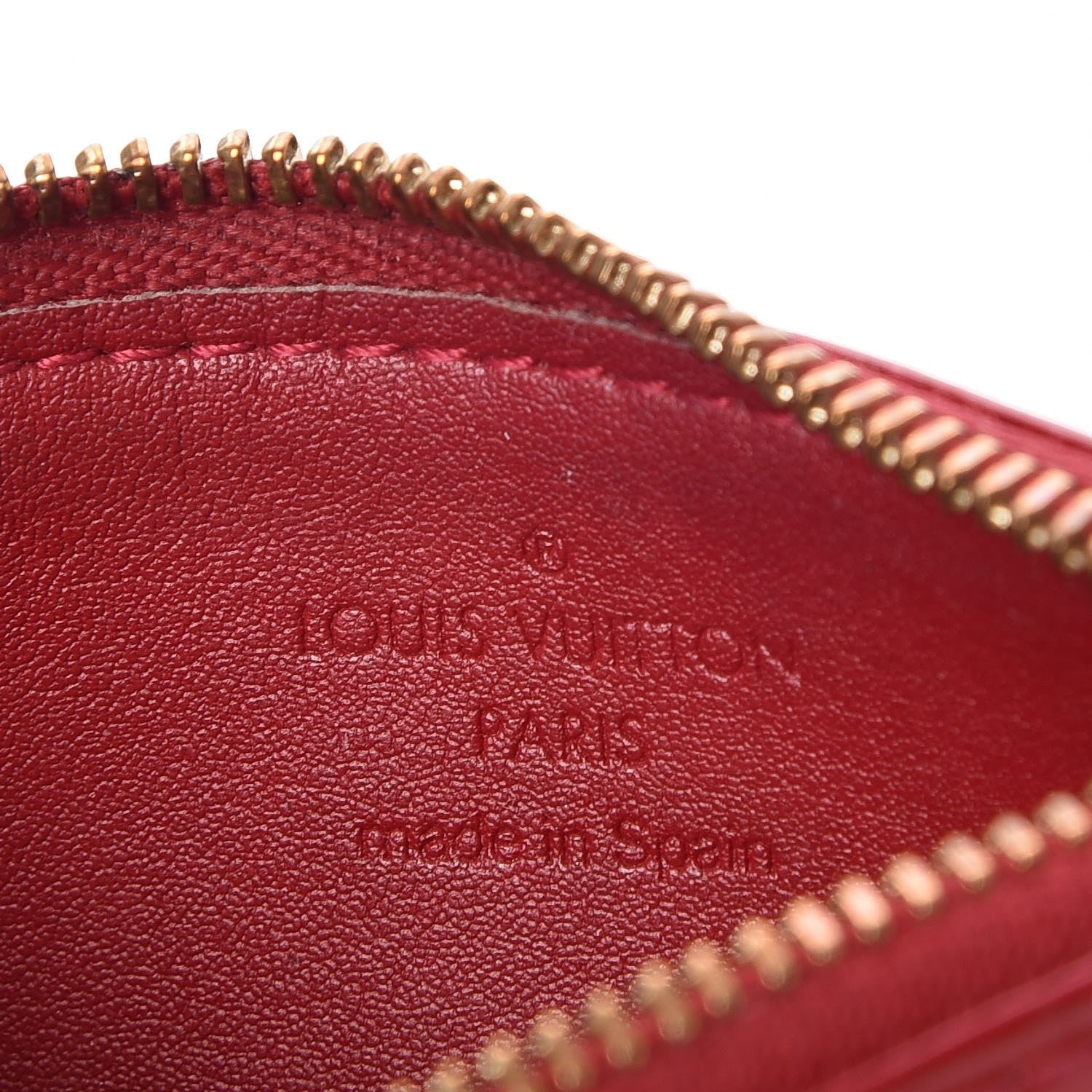 Louis Vuitton Vernis Key Pouch Pomme D'Amour 6 of 11