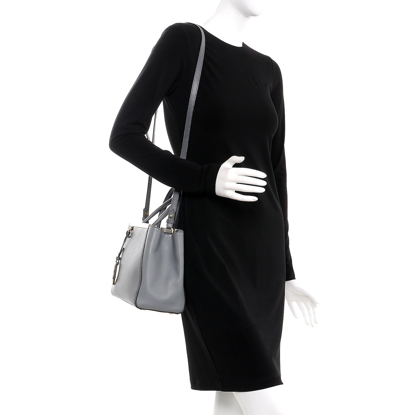 Vitello Elite Petite 2Jours Tote Grigio Grigio Chiaro