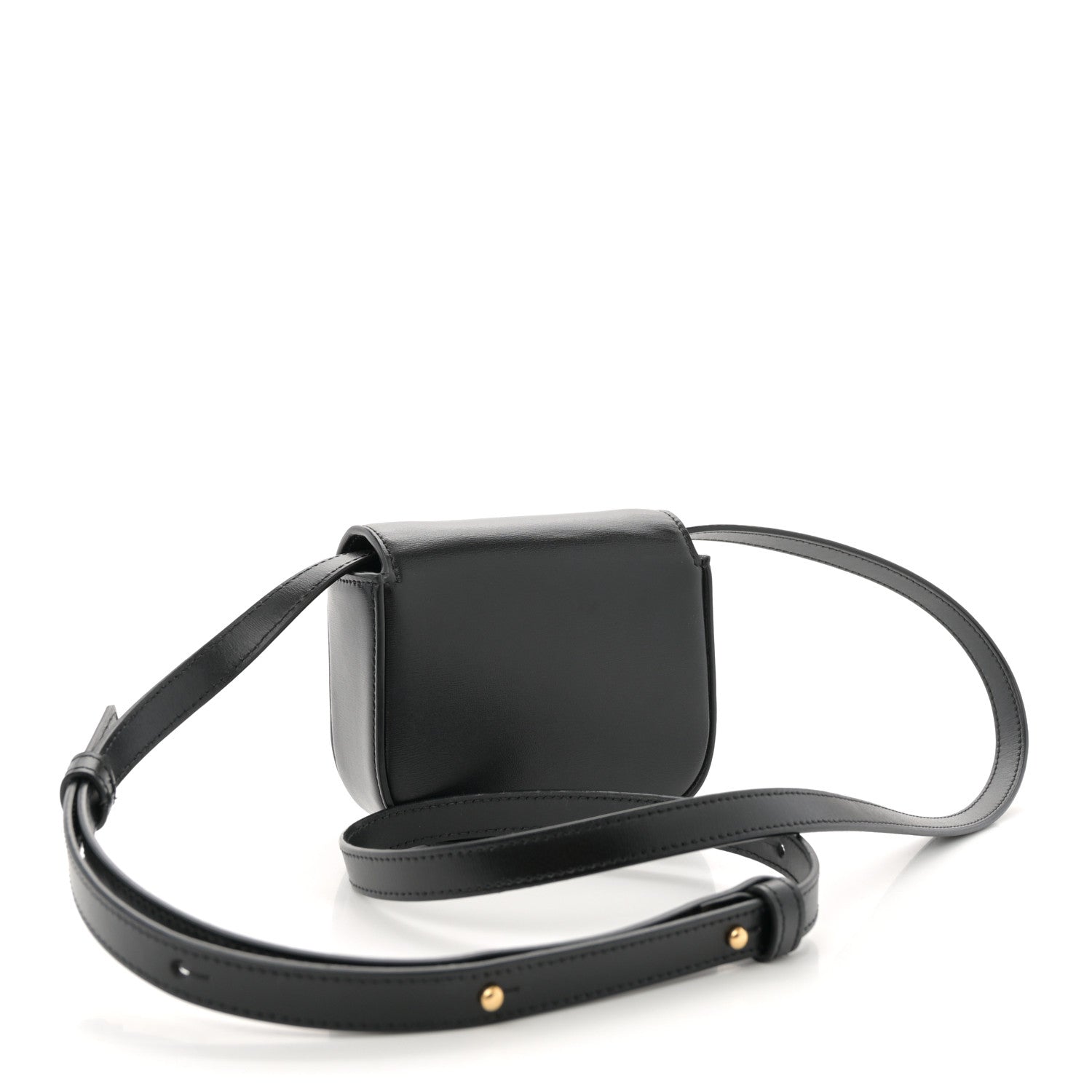 Celine Shiny Calfskin Mini Triomphe Black 3 of 11