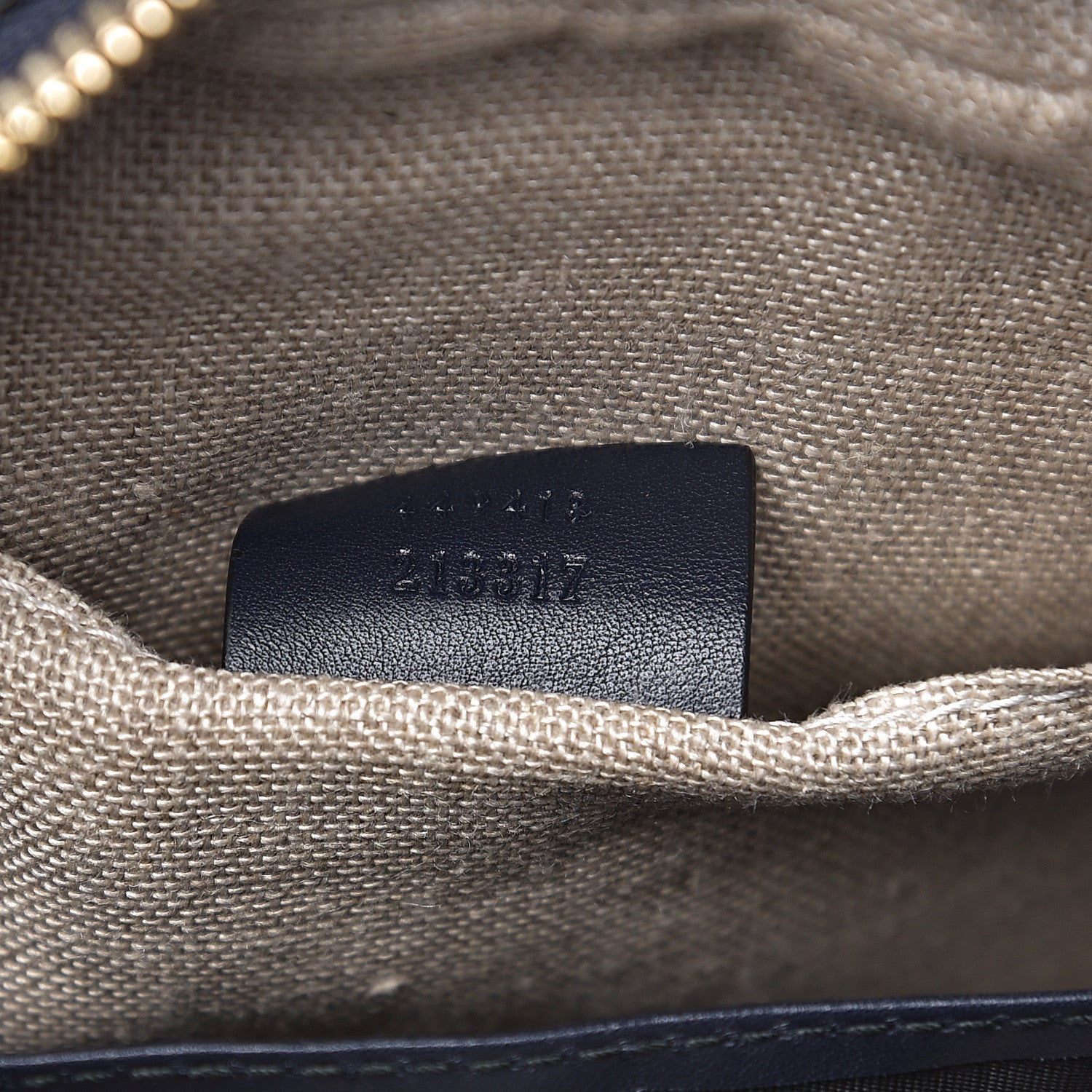 Gucci Soft Microguccissima Mini Bree Messenger Bag Blue 6 of 9