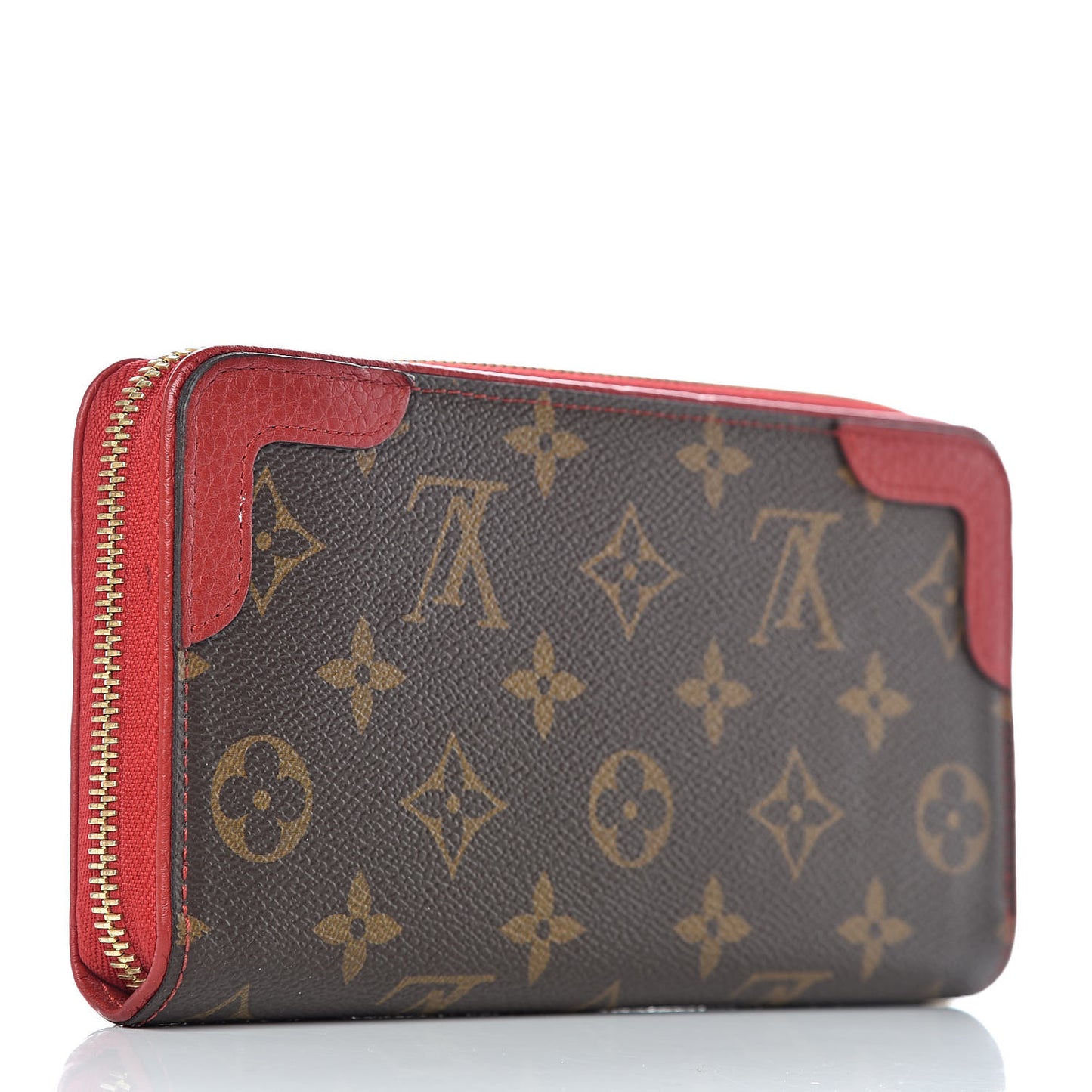Monogram Retiro Zippy Wallet Cherry