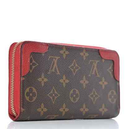 Louis Vuitton Monogram Retiro Zippy Wallet Cherry 3 of 10