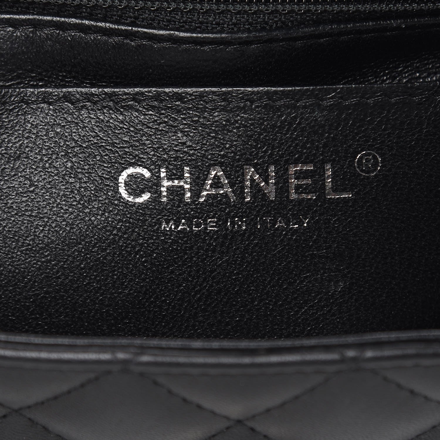 Chanel Lambskin Quilted Mini Rectangular Flap Black 6 of 11