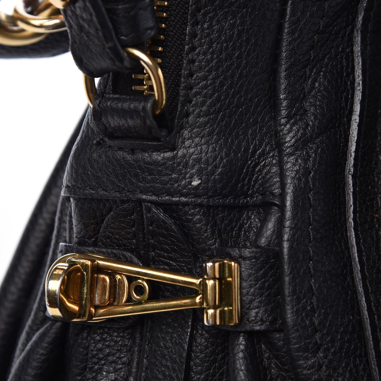 Chloe Calfskin Medium Paraty Black 14 of 17