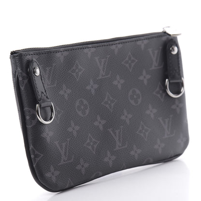 Louis Vuitton Reverse Monogram Eclipse Trio Messenger Small Pochette 3 of 7