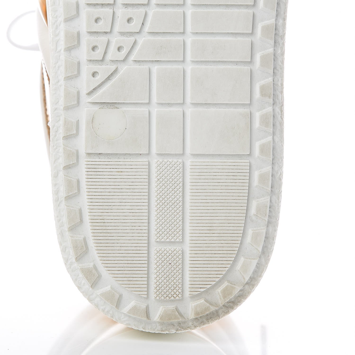 Gucci Calfskin Miro Soft Mens Glow Light High Top Sneakers 8.5 White Gold 15 of 16