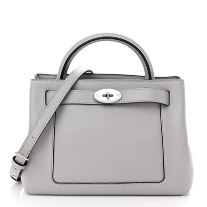 Mulberry Silky Calfskin Medium Islington Pale Grey 1 of 9