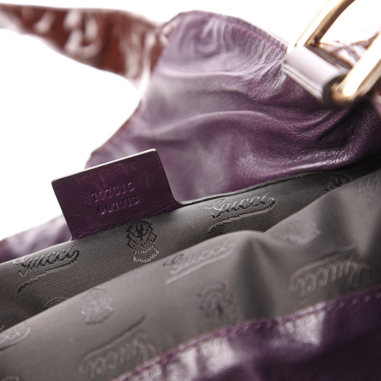 Patent Medium Hysteria Top Handle Bag Burgundy