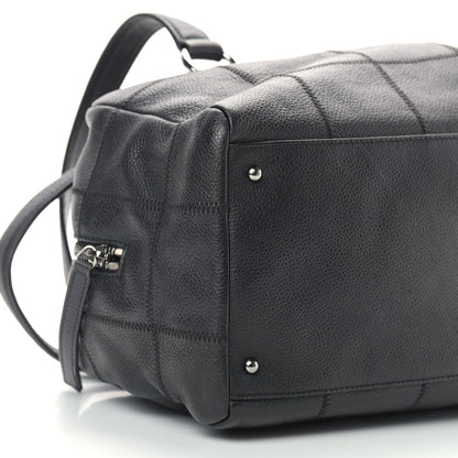 Chanel Caviar Square Stitched Tote Black 8 of 10