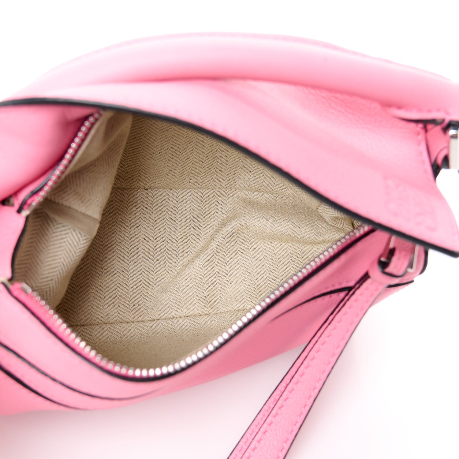 Loewe Calfskin Mini Puzzle Bag Wild Rose 5 of 12