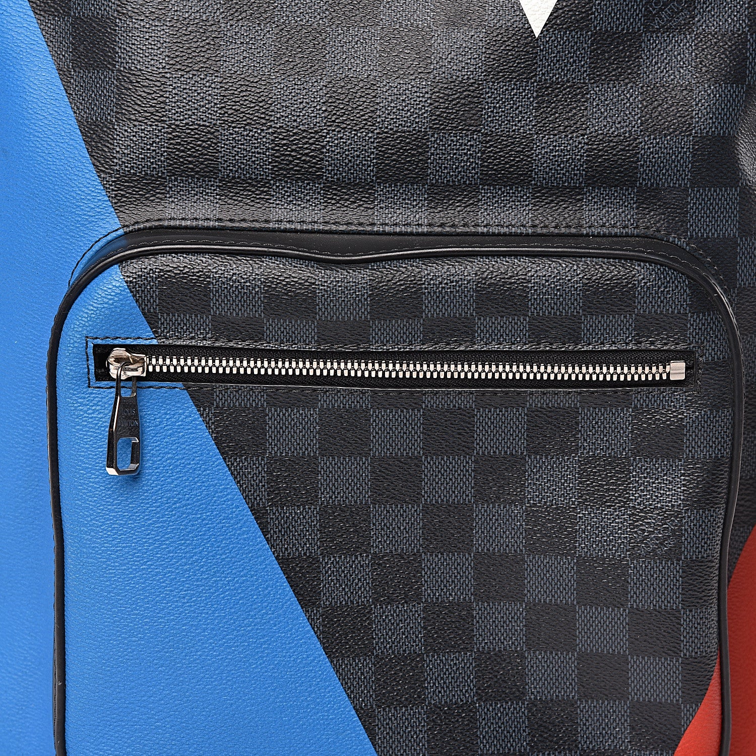Louis Vuitton Damier Cobalt Latitude America's Cup Regatta Josh Backpack 12 of 12