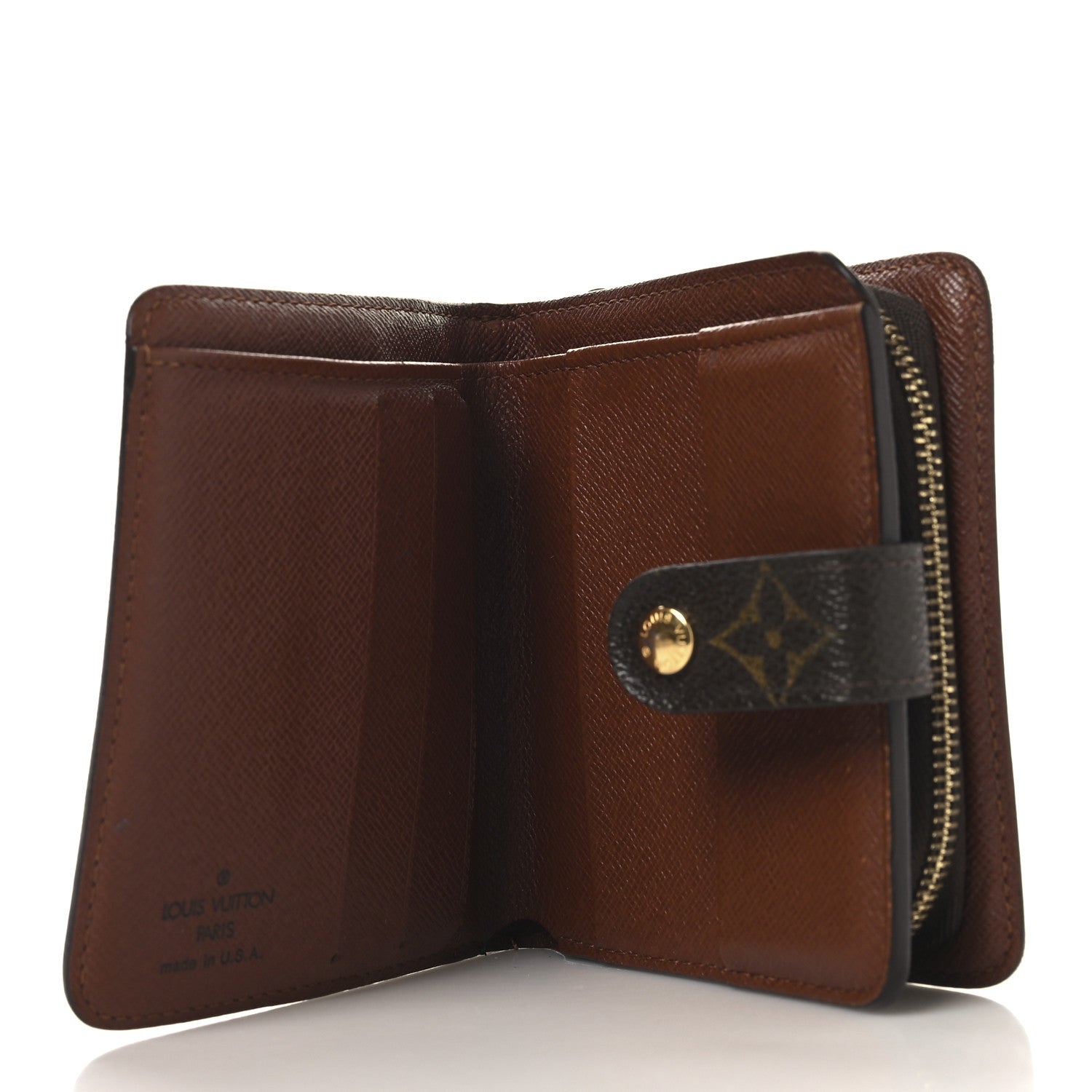 Louis Vuitton Monogram Compact Zippe Zipped Wallet 5 of 10