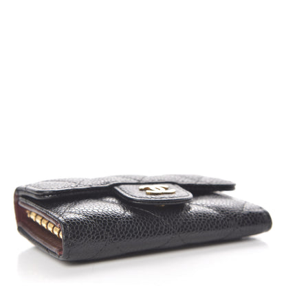 Chanel Caviar Quilted 6 Key Holder Black 4 of 11