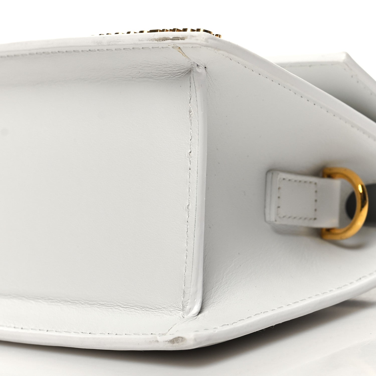 Jacquemus Smooth Calfskin Le Chiquito Moyen White 9 of 9