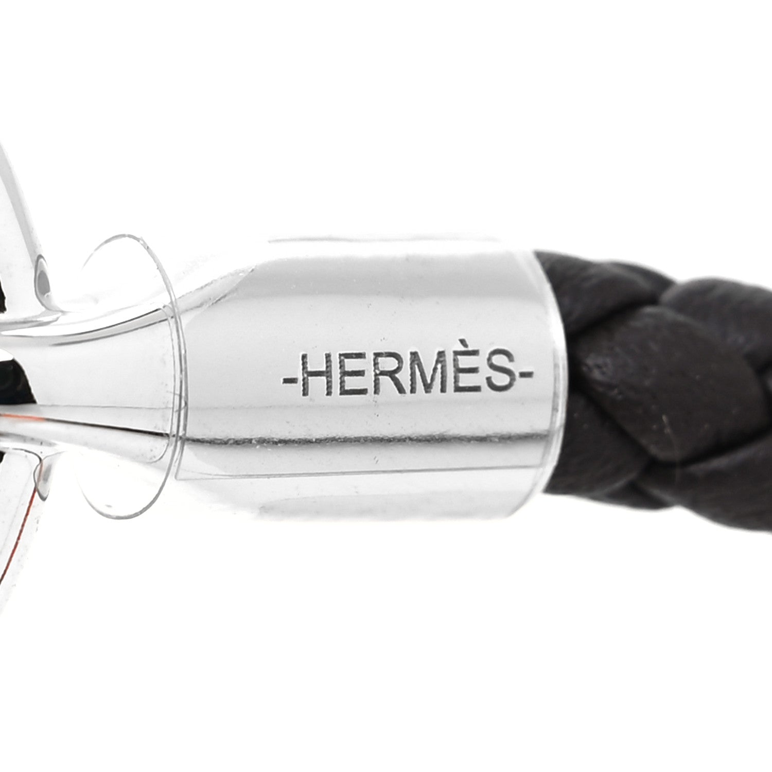 Hermes Swift Silk Braided Glenan H Trio Single Tour Bracelet T4 Mars 4 of 5