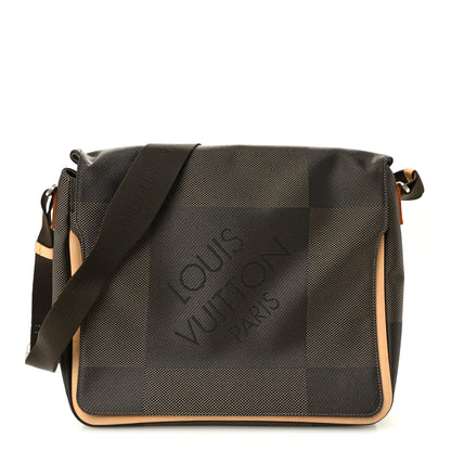Louis Vuitton Damier Geant Messenger Bag Terre 1 of 12
