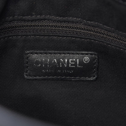 Chanel Caviar Quilted CC Timeless Soft Tote Black 6 of 19
