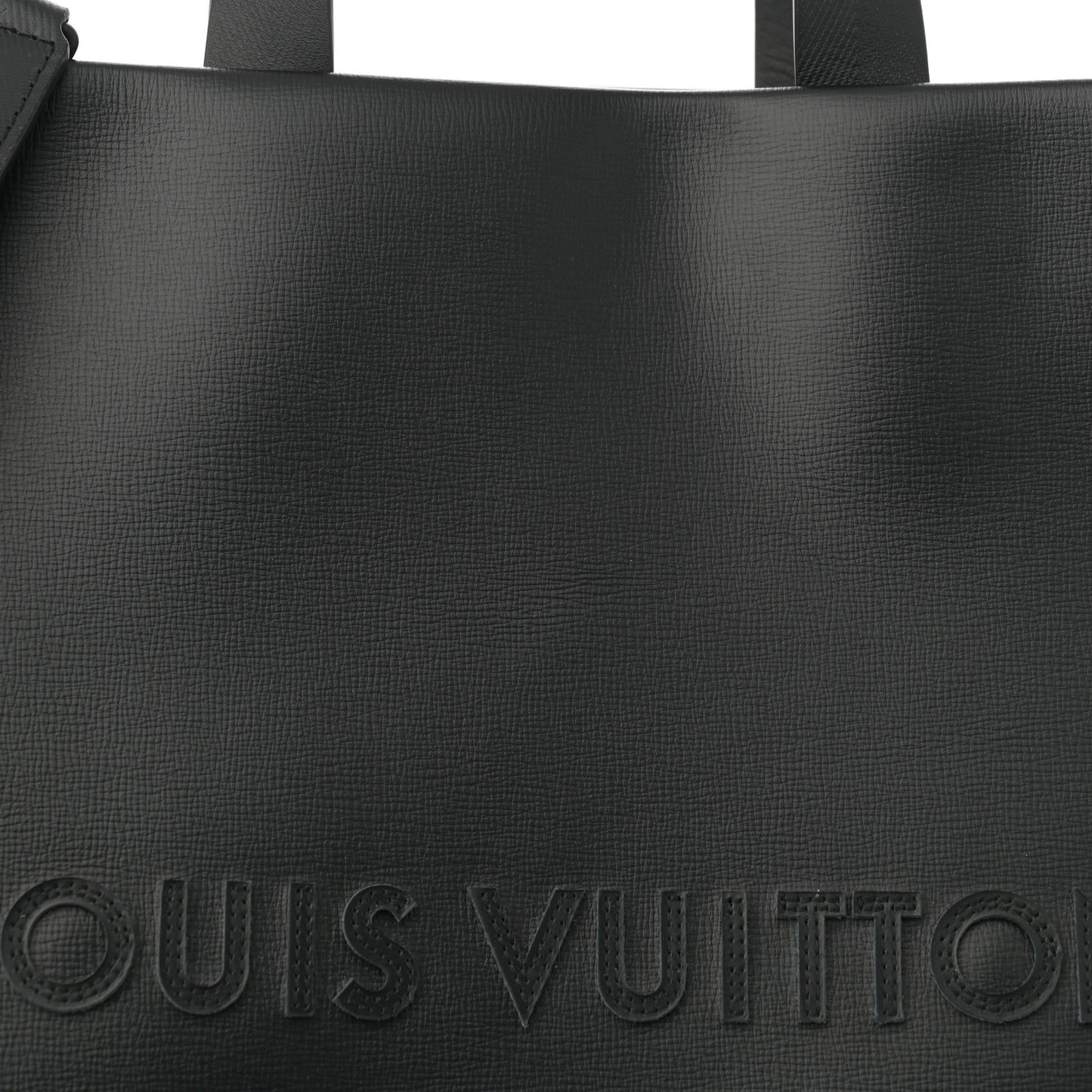 Cowhide Shopper Bag MM Black