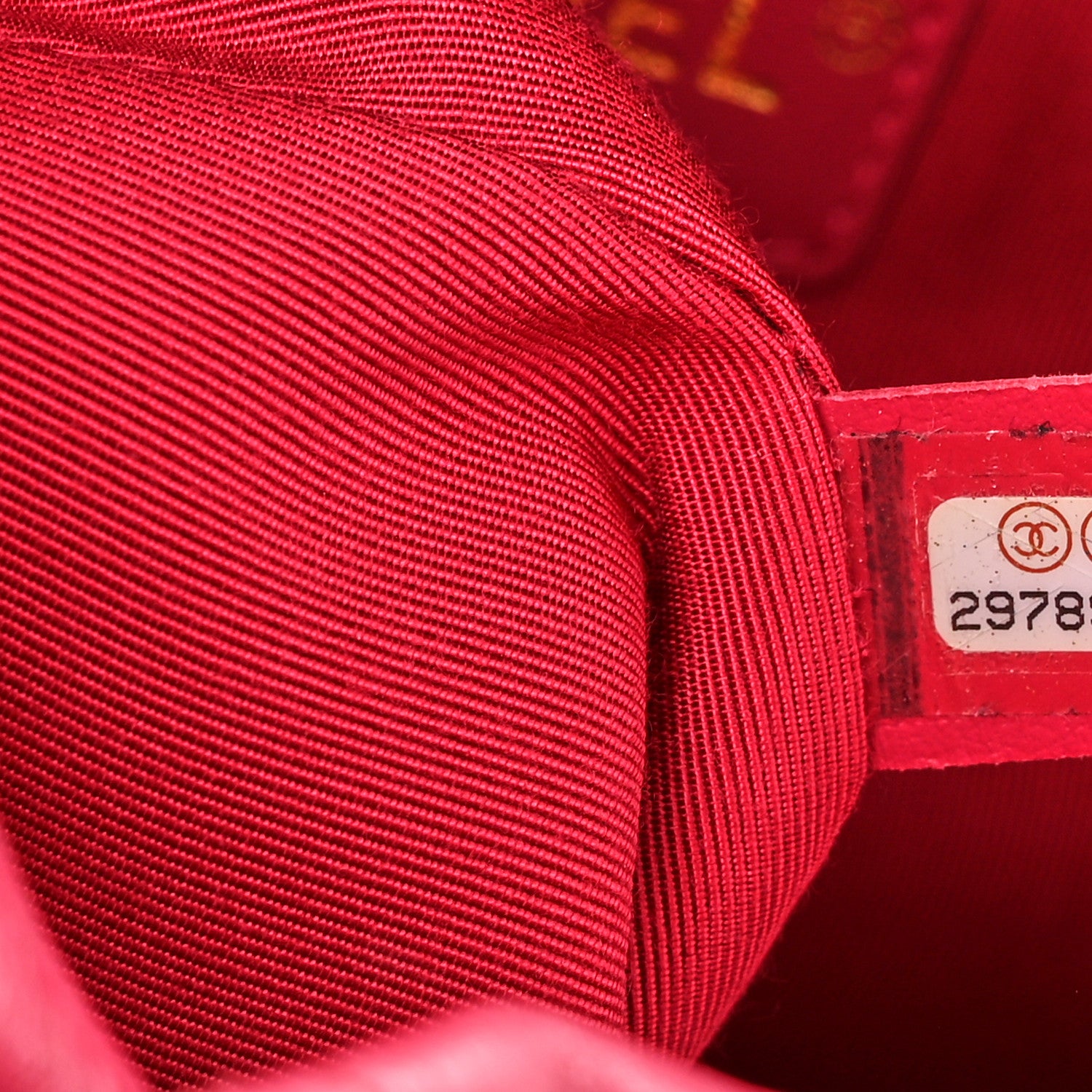 Chanel Calfskin Quilted Coco Shelter Bowling Bag Dark Pink Red 5 of 9