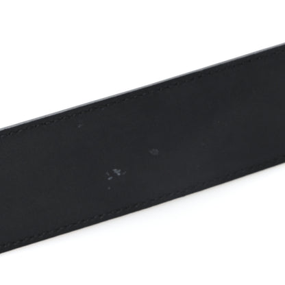 Gucci Calfskin Crystal Double G 40mm Belt 90 36 Black 5 of 5