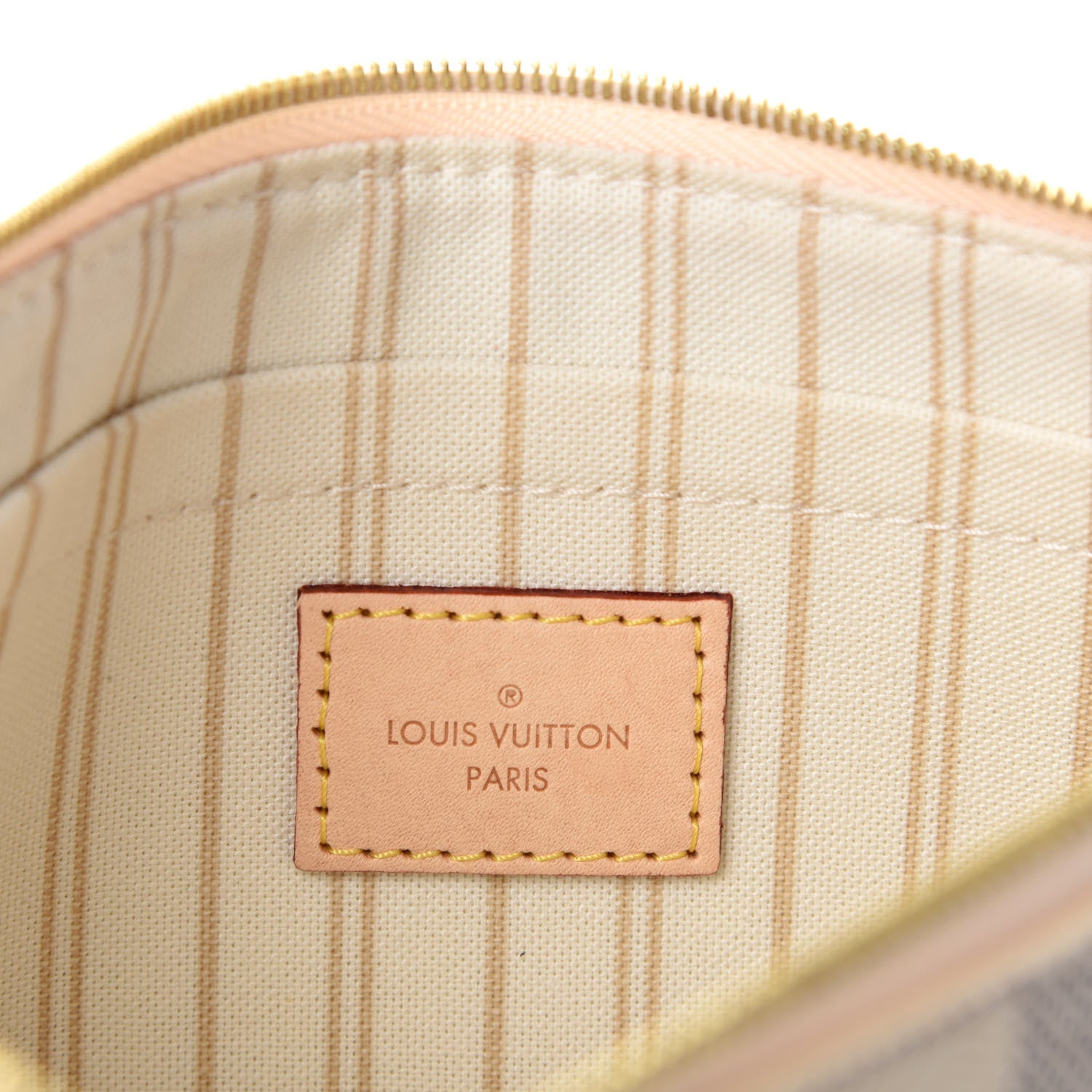 Louis Vuitton Damier Azur Neverfull MM GM Pochette 6 of 8