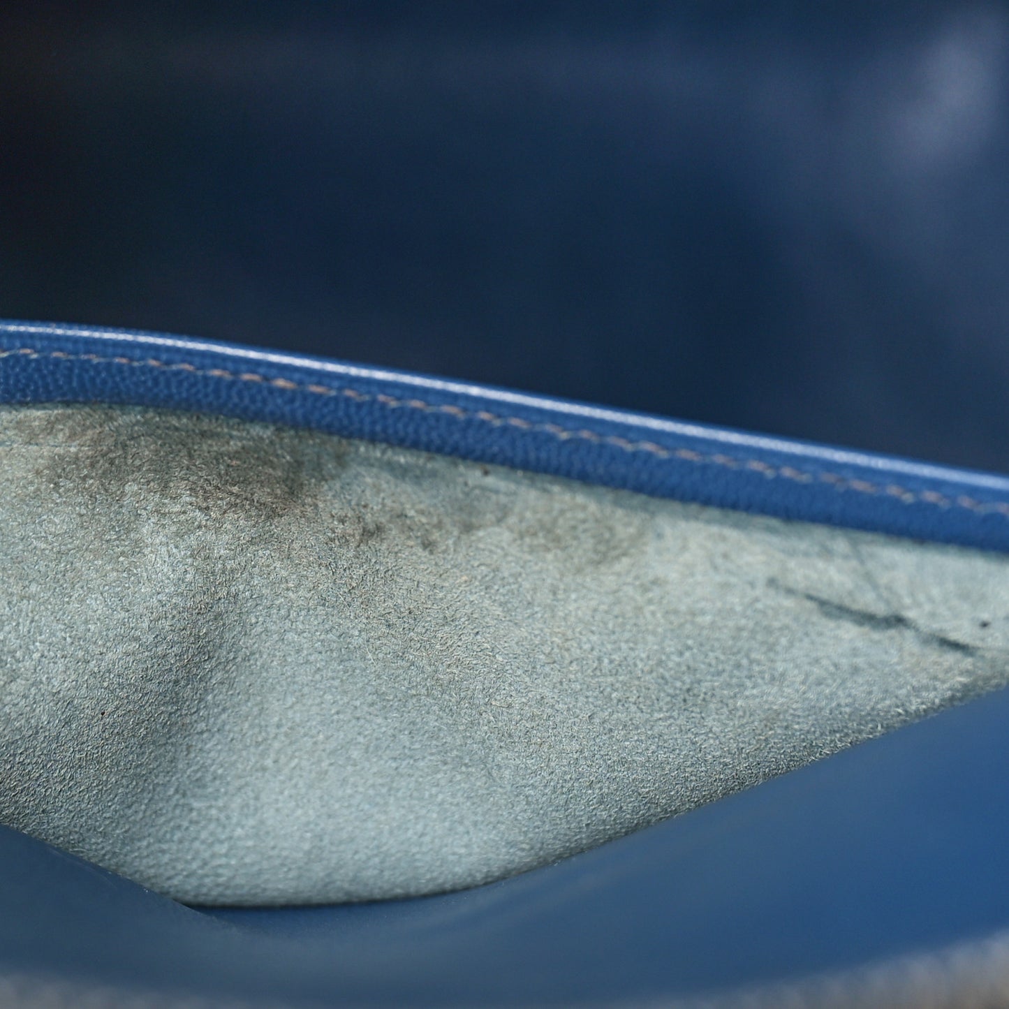 Chevre De Coromandel Escapade Tote Bleu De Prusse