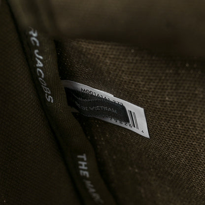 Marc Jacobs Cotton Canvas Medium The Traveler Tote Bag Slate Green 6 of 8