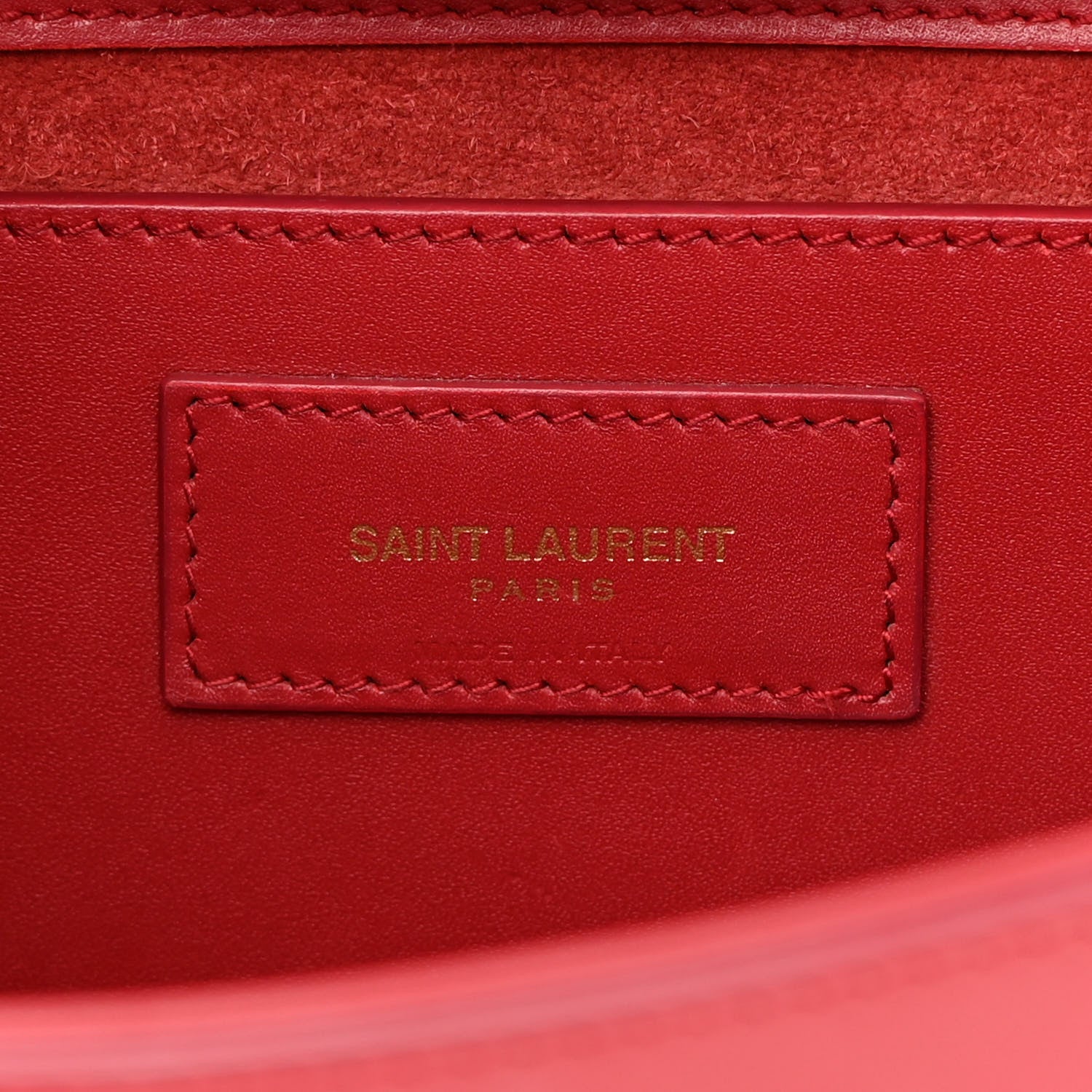 Saint Laurent Smooth Calfskin Medium Classic Monogram Kate Tassel Satchel New Lipstick 6 of 16