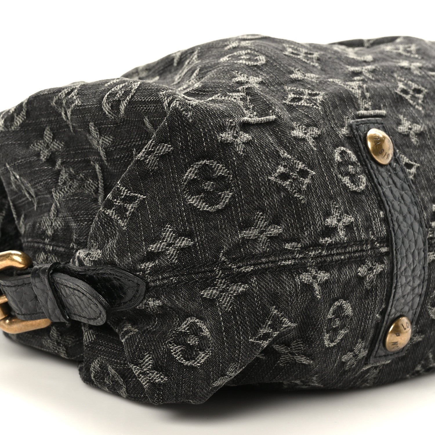 Louis Vuitton Denim Neo Cabby MM Black 7 of 8