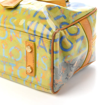 Louis Vuitton Monogram Pulp Defile Weekender PM Yellow 7 of 10